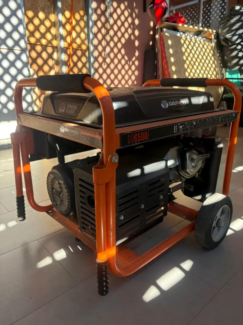 Generador a Gasolina Daewoo GD6500E 5500W - 5