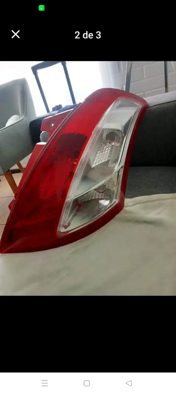 Foco trasero rojo para automóvil Suzuki swift - 2