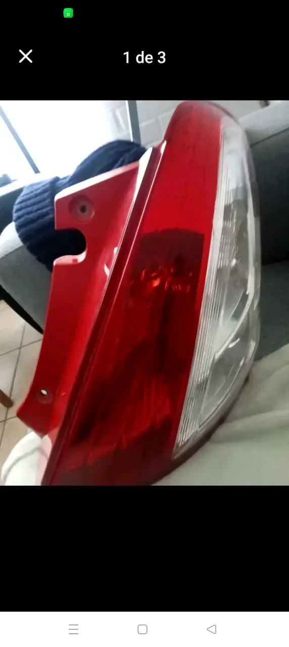 Foco trasero rojo para automóvil Suzuki swift - 3