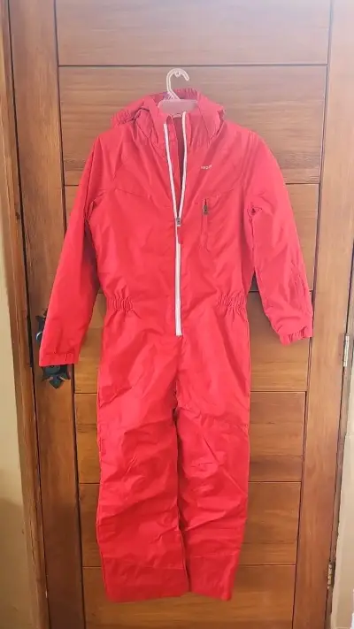 Enterito de esquí rojo para niño Wedze - miniatura 1