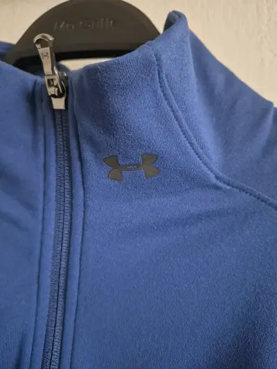 Chaqueta deportiva azul Under Armour para hombre - miniatura 2