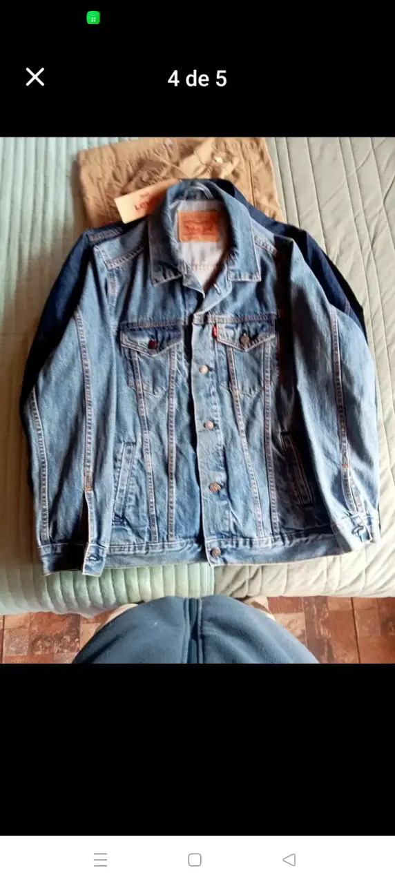 Chaqueta de mezclilla Levi's azul - 2