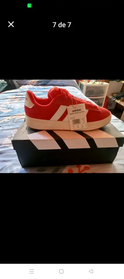 Zapatillas Adidas Grand Court Alpha Rojo - miniatura 1