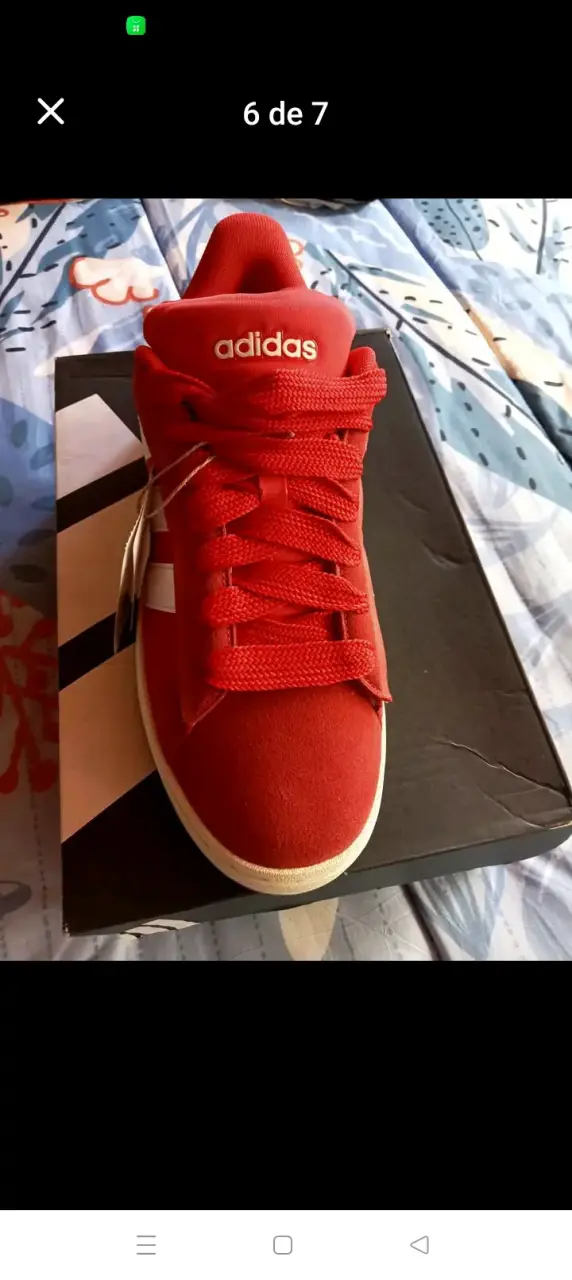 Zapatillas Adidas Grand Court Alpha Rojo - 2