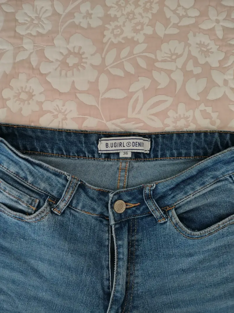 Jeans de mezclilla azul Blugirl denim para mujer - 3