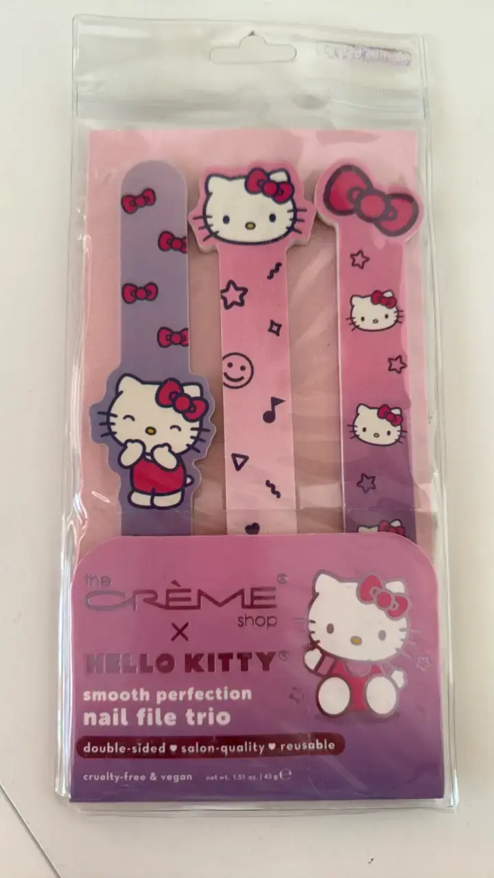 Set de limas de uñas Hello Kitty The Crème Shop