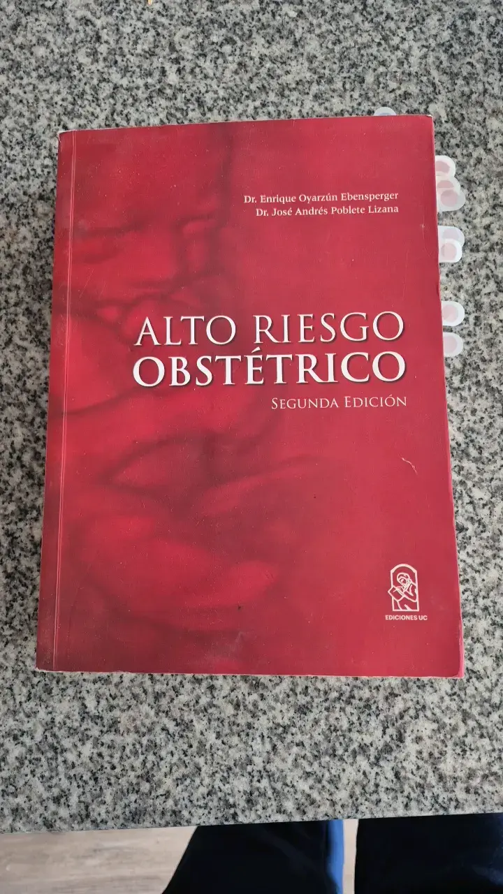 Libro Alto Riesgo Obstétrico Segunda Edición - 1