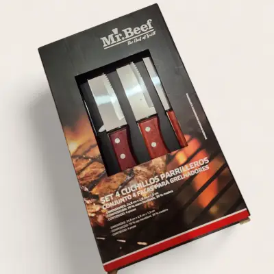 Set de 4 cuchillos parrilleros Mr. Beef - miniatura 1