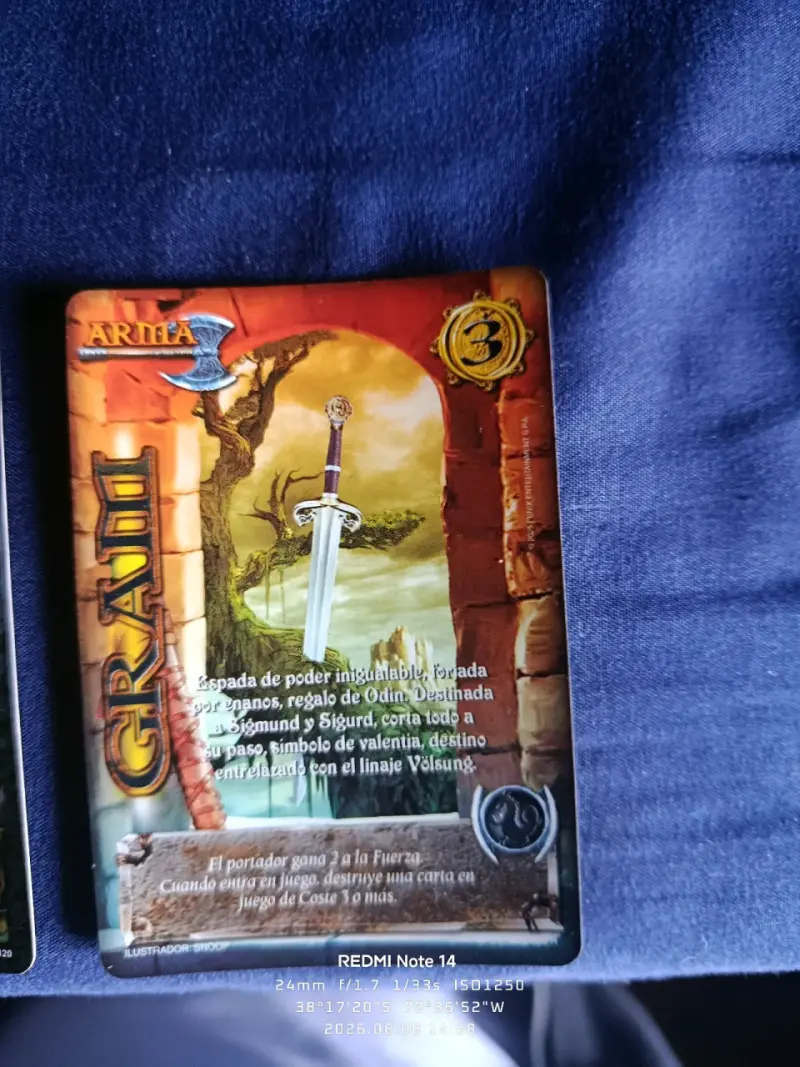 Colección de Cartas Mitos y Leyendas - 6