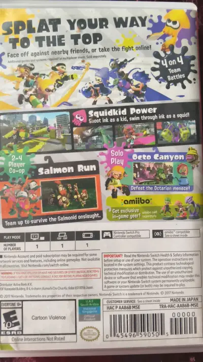 Splatoon 2 nintendo switch - miniatura 2