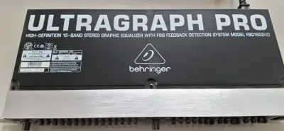 Ecualizador Behringer Ultragraph Pro FBQ150 - miniatura 1