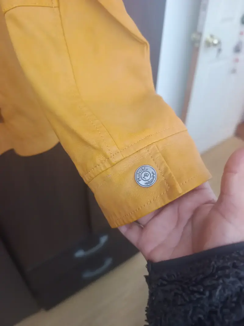 Chaqueta mostaza de mujer talla 40 - 4