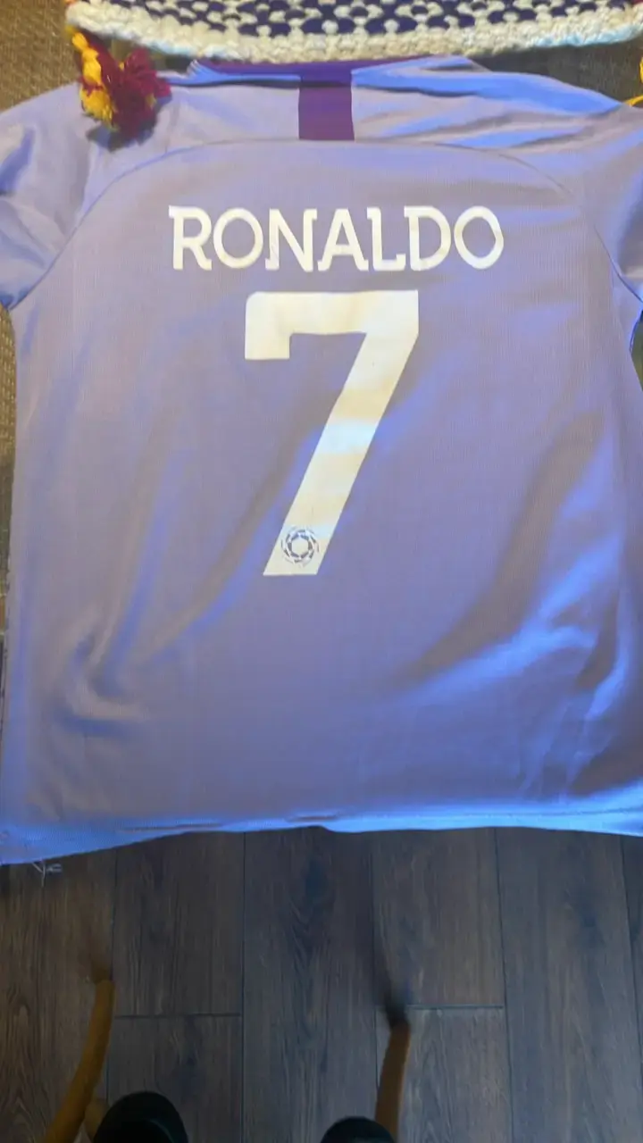Camiseta Al Nassr Ronaldo 2022-2023 Morada - 4