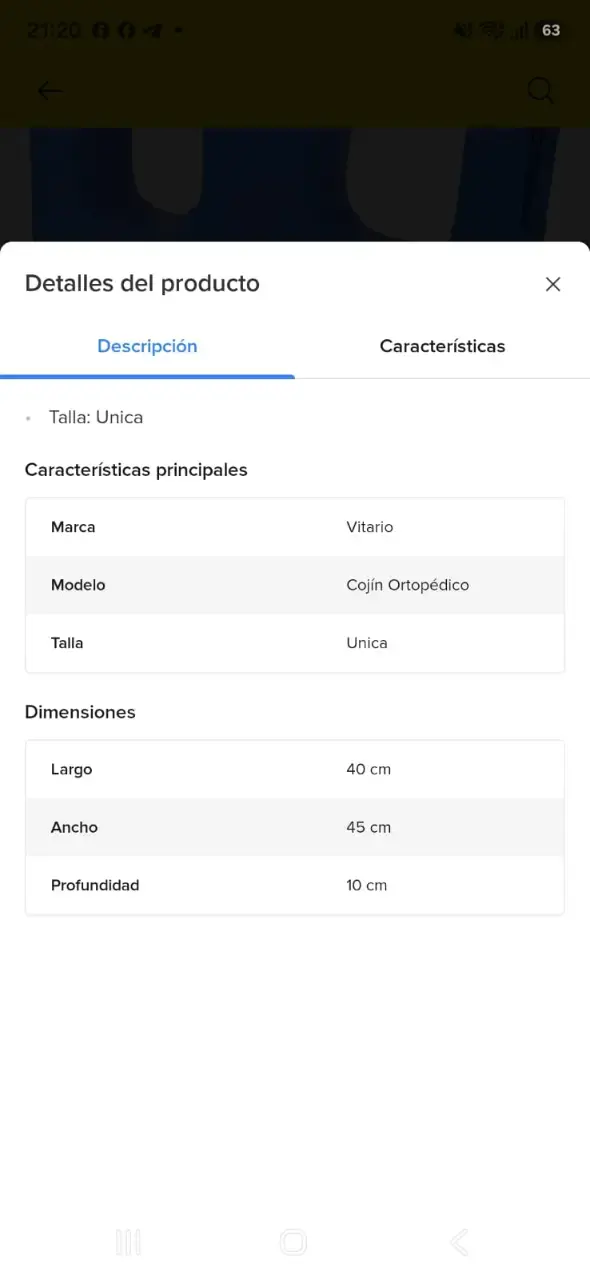 Almohadilla y Camilla Azul para Cama - 4