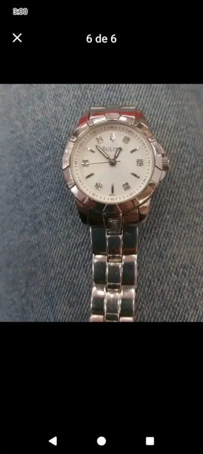 Reloj Bulova CLASSIC DIAMONDS alternados - miniatura 1
