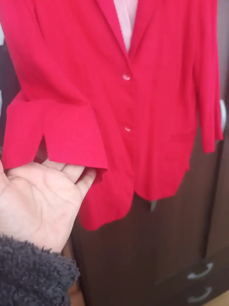 Blazer rojo para mujer Stefano Cocci - 3