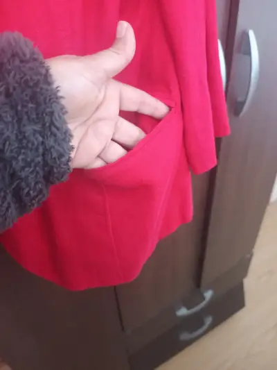 Blazer rojo para mujer Stefano Cocci - miniatura 4