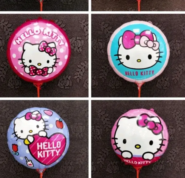 Globos redondos Hello Kitty Cinka - 2