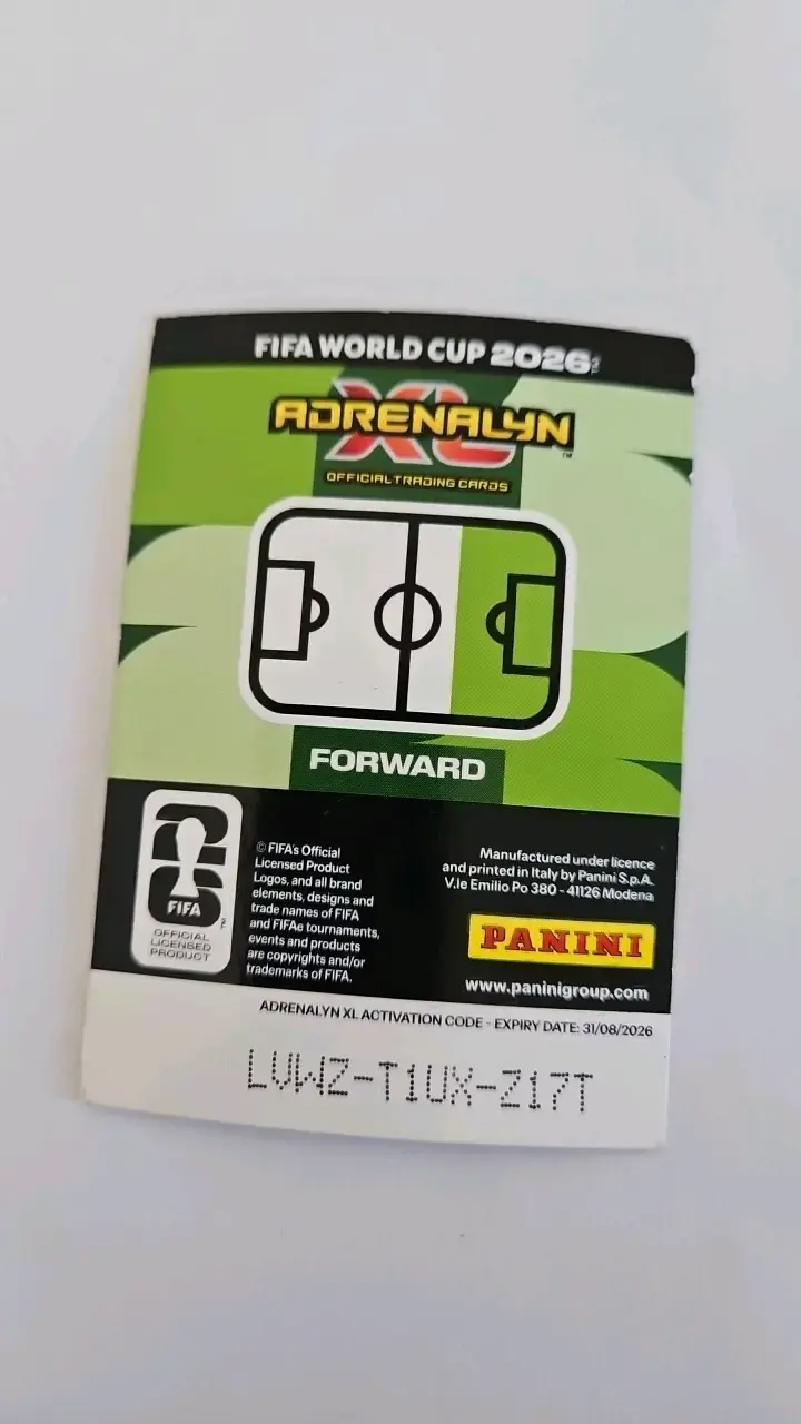 Tarjeta de colección Panini Ousmane Dembélé Edición Limitada - 2