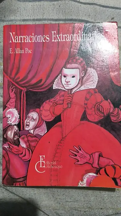 Libro 'Narraciones Extraordinarias' de E. Allan Poe - miniatura 1