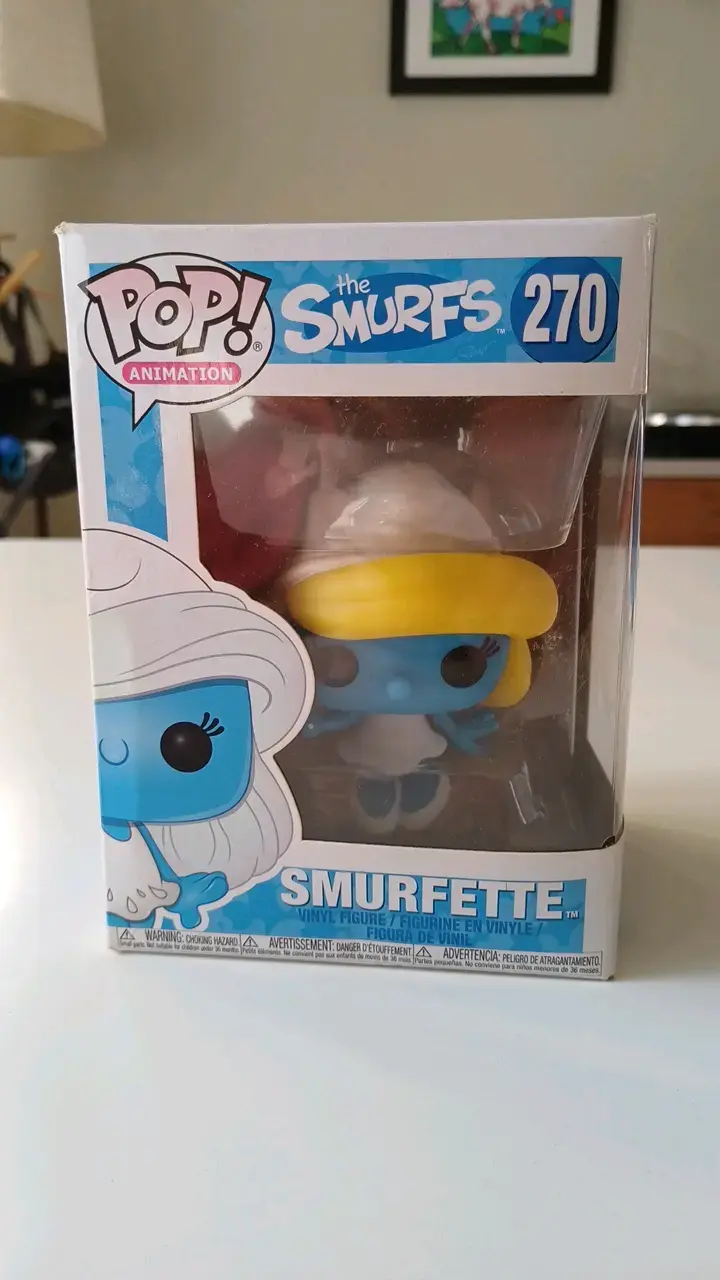 Figura Funko Pop Smurfette de Los Pitufos - 1