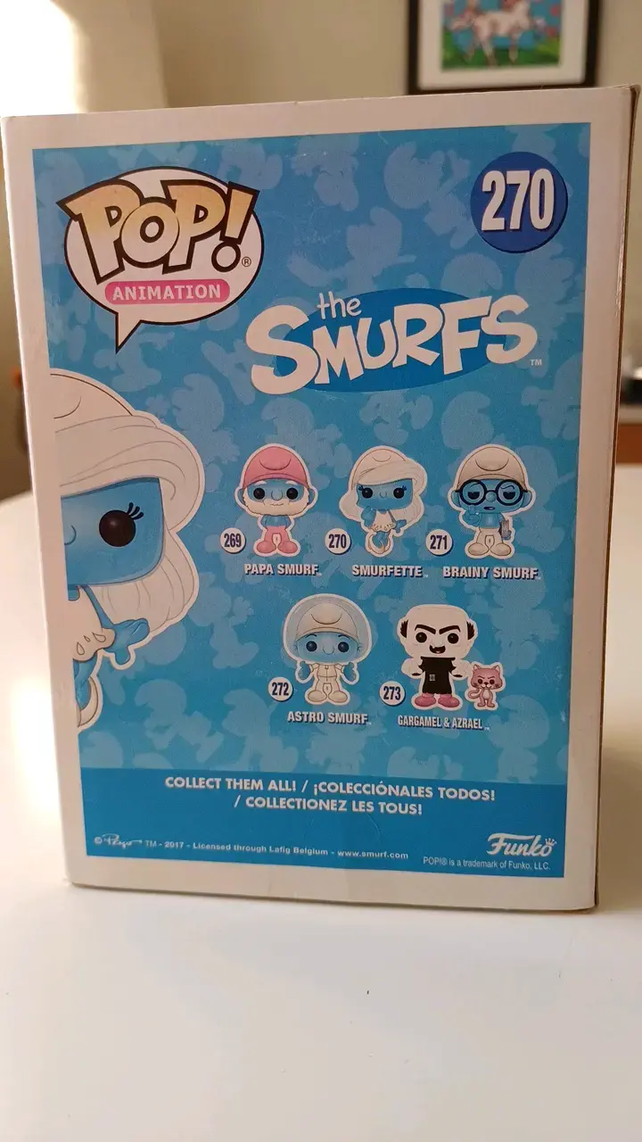 Figura Funko Pop Smurfette de Los Pitufos - 3