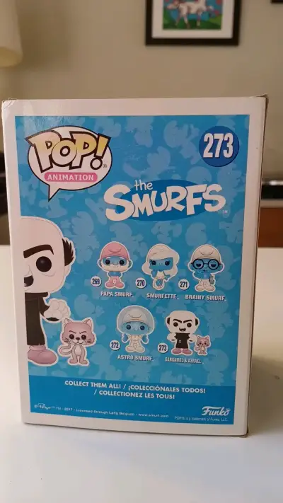 Figura Funko Pop Gargamel y Azrael de Los Pitufos - miniatura 3