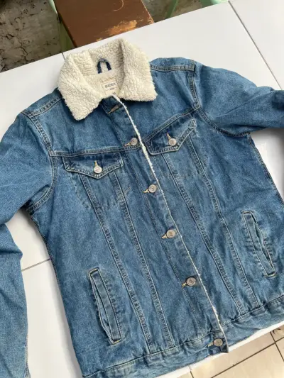 Chaqueta de mezclilla con chiporro - miniatura 1