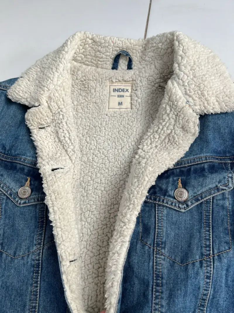 Chaqueta de mezclilla con chiporro - 3