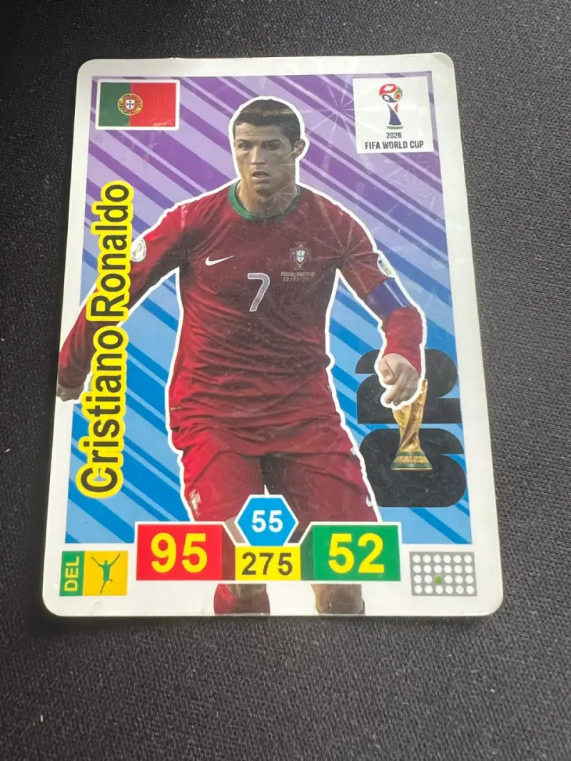Lámina de colección Cristiano Ronaldo 2026 - 1