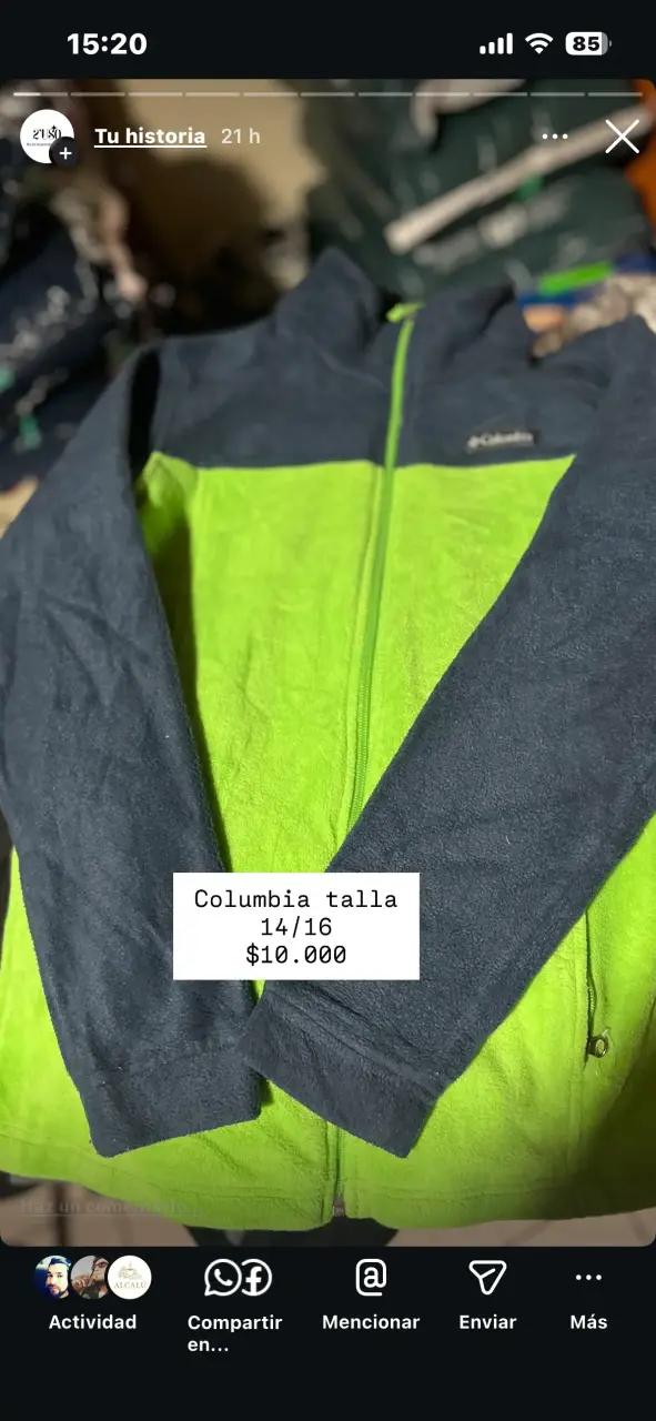 Chaqueta polar Columbia para niños