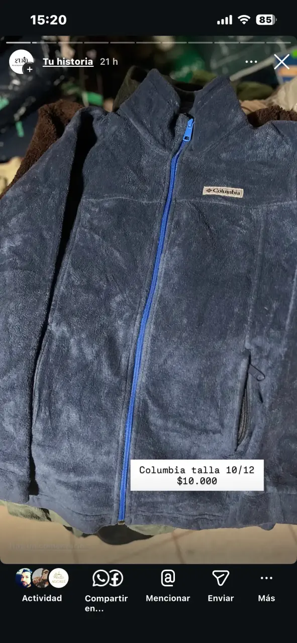 Chaqueta polar Columbia para niños - 2