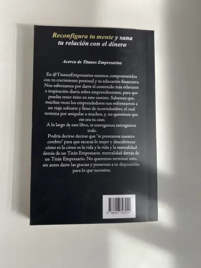 Libro Mentalidad de Titán de Luis F. Soto - miniatura 2
