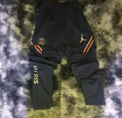 Pantalones deportivos PSG Jordan azul marino - miniatura 1