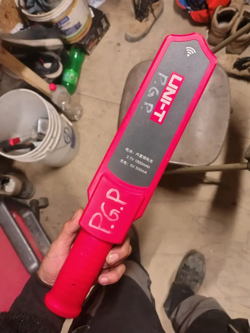Detector de Panas en tubería UNIT-T Rojo - 2