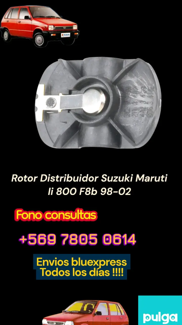 Rotor distribuidor para Suzuki Maruti 800 F8b 98-02 - 1