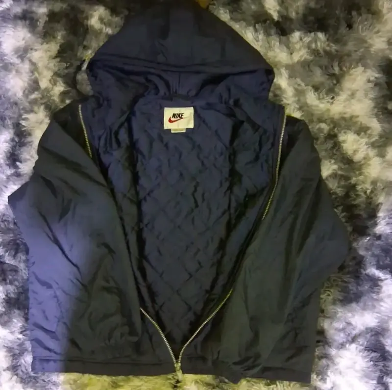 Chaqueta Nike azul con capucha - 3