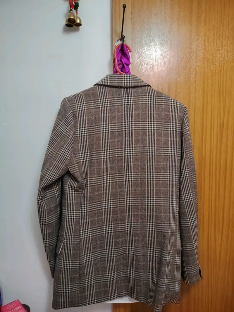 Blazer a cuadros para mujer - 2