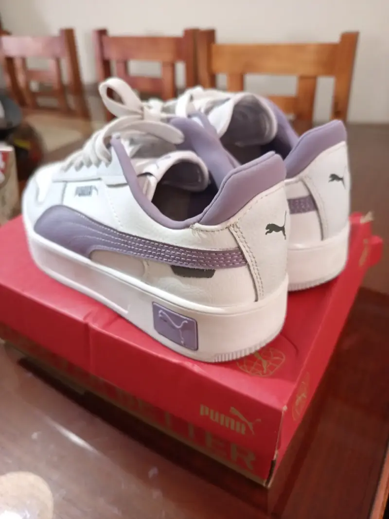 Zapatillas Puma Carina Street Mujer Blancas - 2