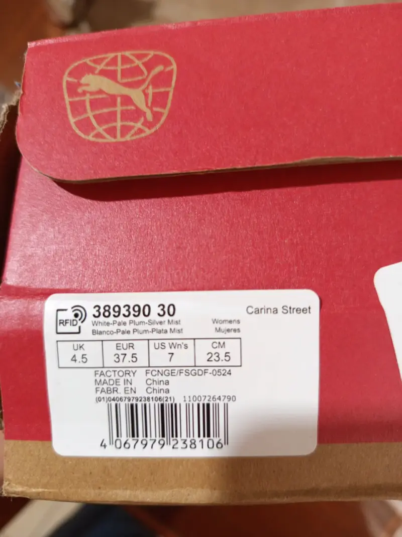 Zapatillas Puma Carina Street Mujer Blancas - 4