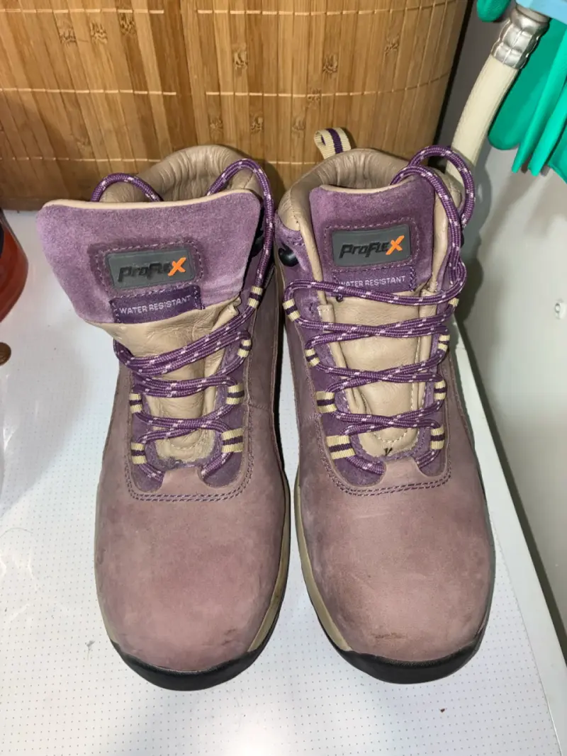 Botas de seguridad anticlavo Protex moradas - 3