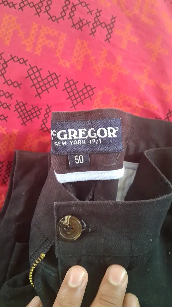Pantalones McGregor negros talla 50 - 2