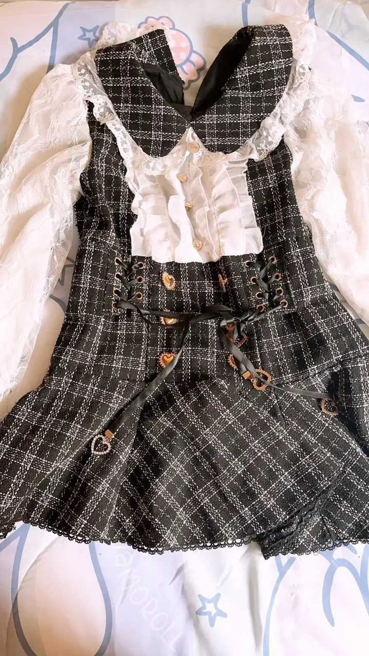 Conjunto vestido estilo Lolita vintage - 2