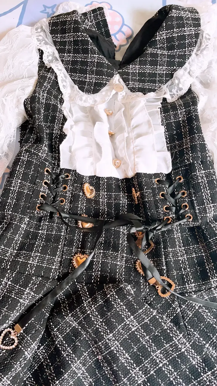 Conjunto vestido estilo Lolita vintage - 3