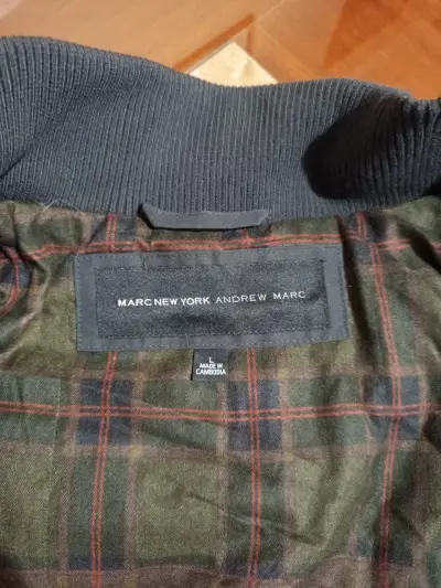 Chaqueta negra con capucha Marc New York - miniatura 4