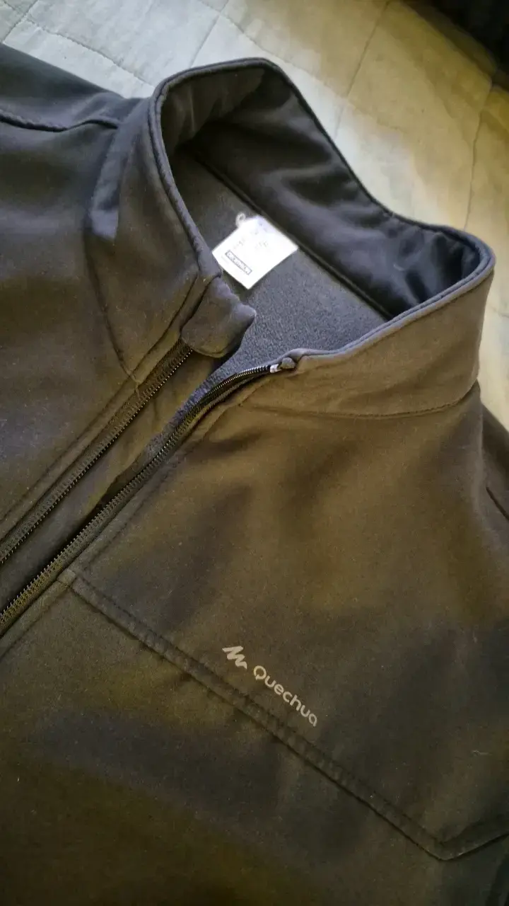 Chaqueta Softshell Negra Quechua XL - 2
