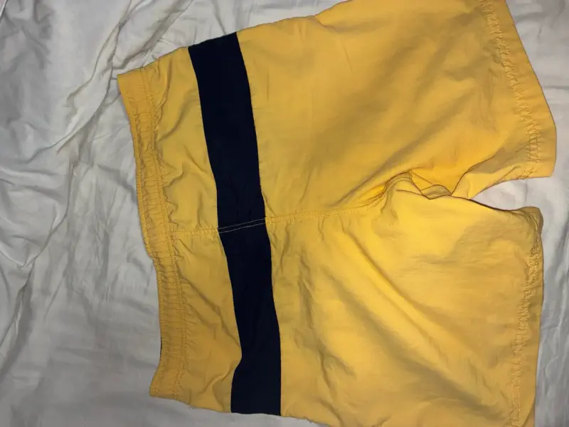 Shorts de baño amarillos Nautica para hombre - 2