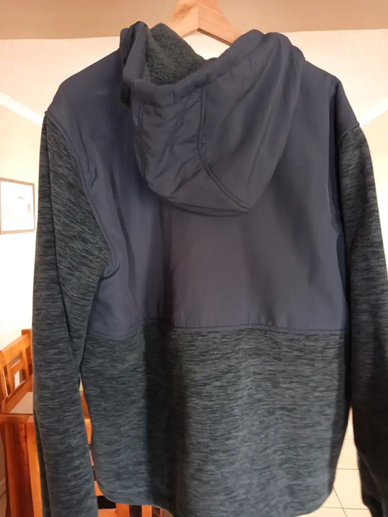 Chaqueta con capucha Hurley azul y gris - 2
