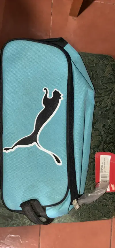 Bolso deportivo azul Puma compacto - miniatura 1