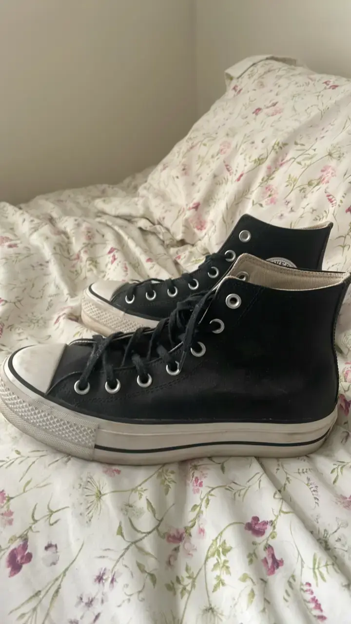 Zapatillas Converse All Star negras clásicas - 4